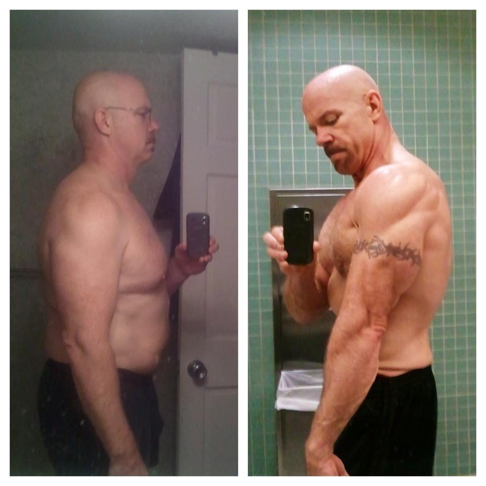 Colin shred over 35 pounds of fat and put on 17 lbs of sweet, sweet gainz.